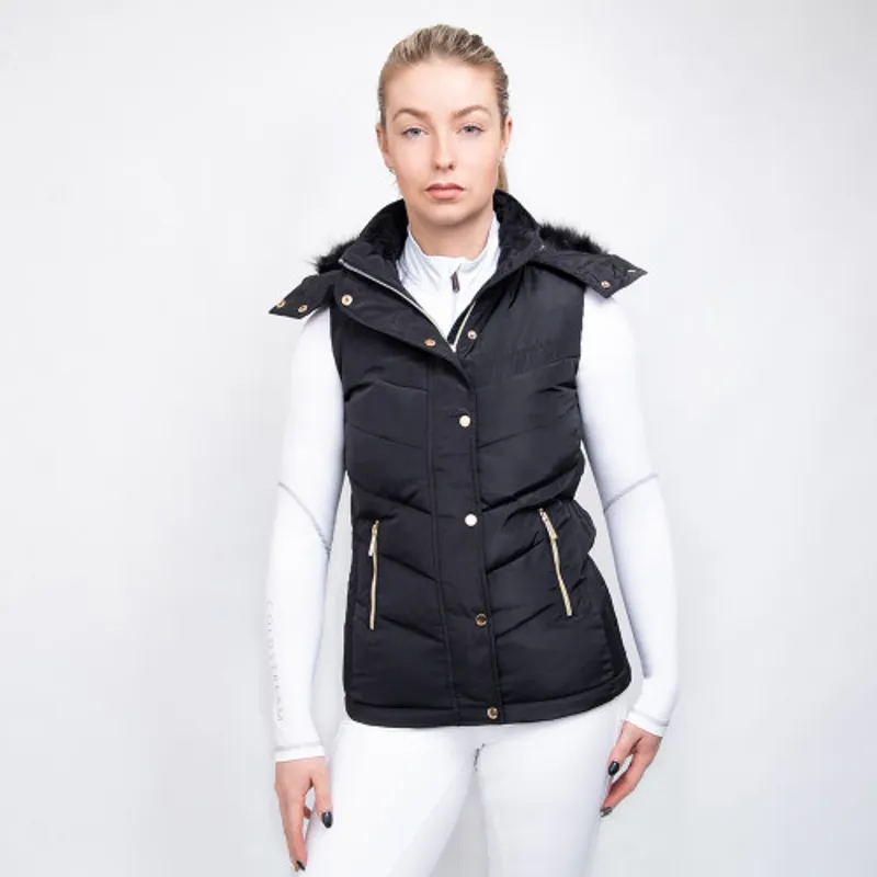 Coldstream Leitholm Quilted Gilet - Black-5